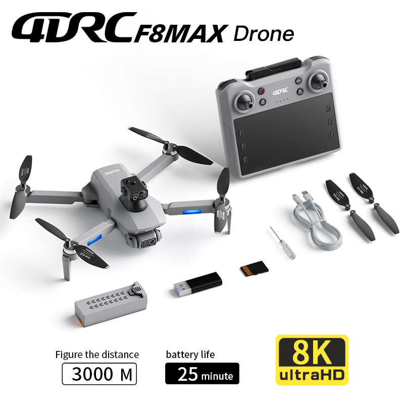 F8 MAX GPS Drone Profesyonel 8 - Drone Kit Professional incelemesi ve fiyatı