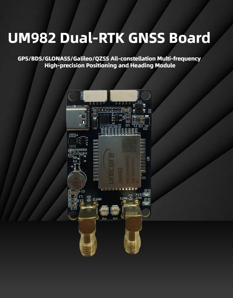 UM982 Çift Anten RTK GNSS Modü - Drone Kit Hexacopter incelemesi ve fiyatı