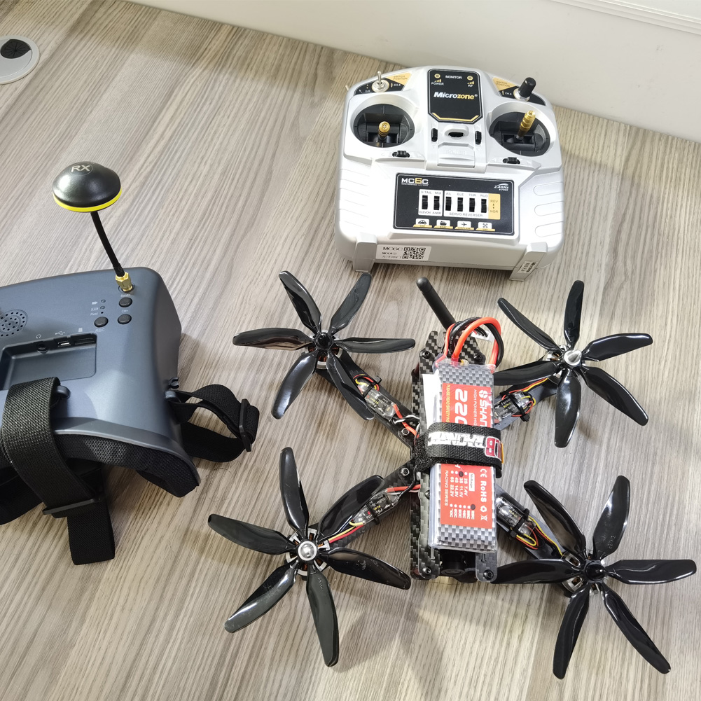 10 adet 504060 5x4x6 6-Blade t - Drone Kit Build Yourself incelemesi ve fiyatı